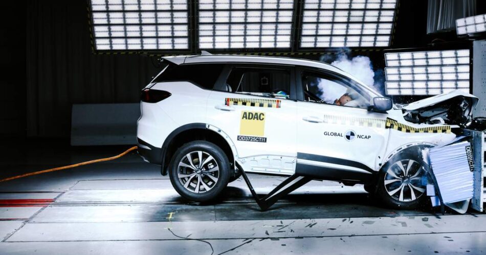 SA's most popular Chinese car brand gets two-star safety rating