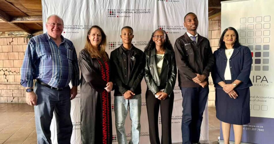 The South African Institute of Professional Accountants fully funds the studies of five students for the 2026 academic year