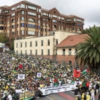 After American pressure, South Africans marched for 'sovereignty'. National News