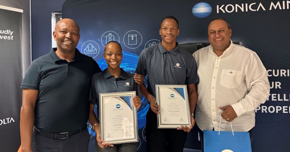 Konica Minolta South Africa celebrates learnership graduation, opens applications for 2026-2027 admission