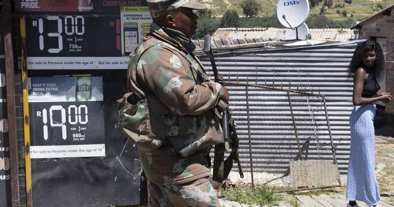 South Africa deploys army on streets to combat crime Newcastle Herald