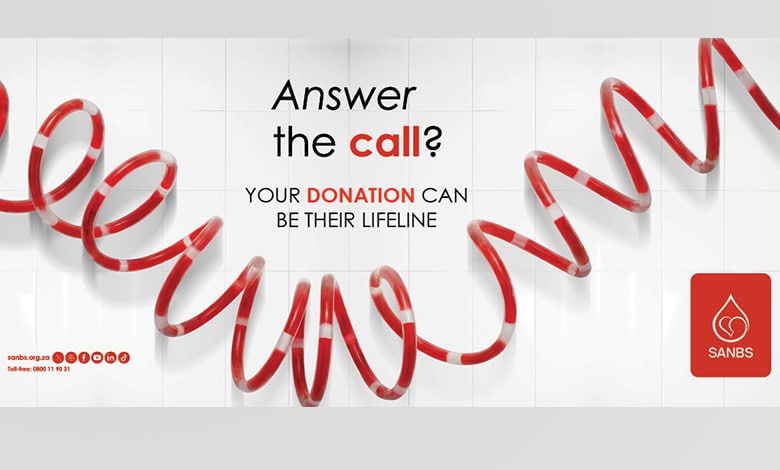 The South African National Blood Service is calling, will you answer?
