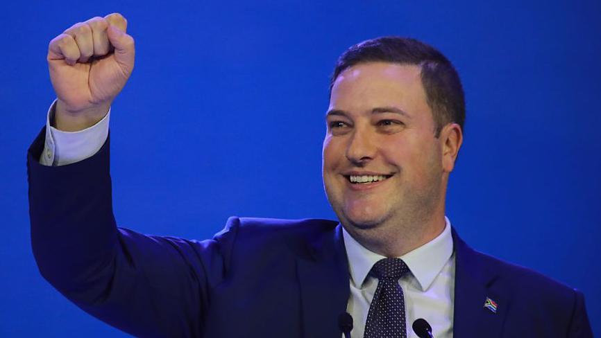 Can this man broaden the appeal of a South African party that some consider 'too white'?