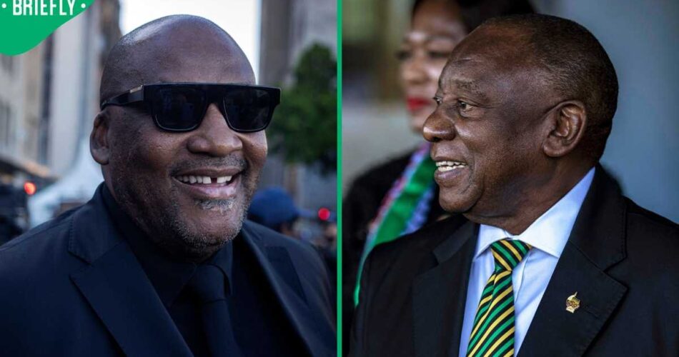 Cyril Ramaphosa and Guyton McKenzie will attend F1 races, South African says: "We have bigger issues"