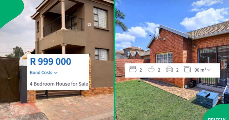 "Safety first": Real estate agent compares R1 million property in township vs suburb in South Africa