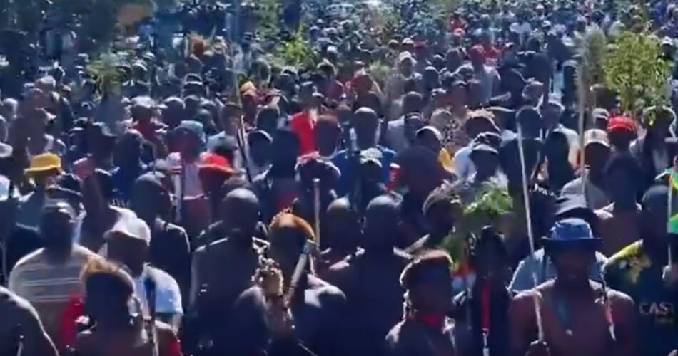 Shocking scenes in South Africa as thousands marched demanding foreigners to leave the country