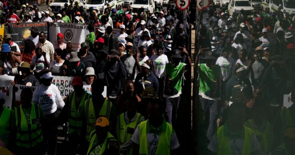 South Africa: Johannesburg protesters demand tougher stance on illegal immigration