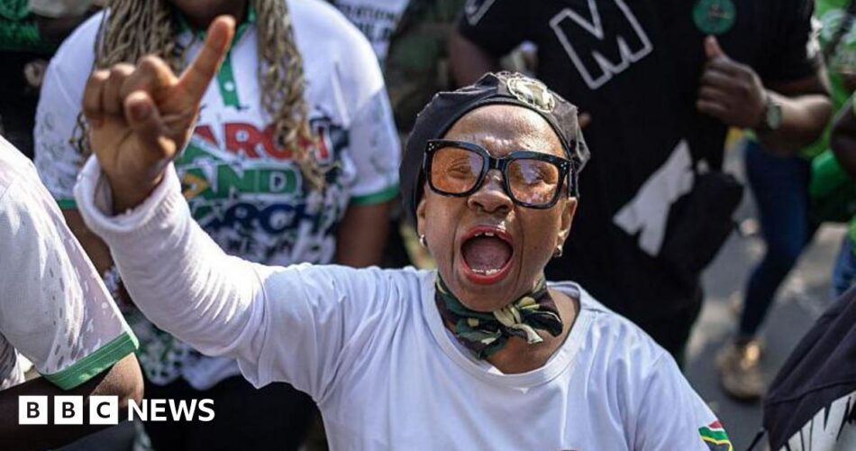 South Africa anti-immigration march: Migrants warn of closing shops