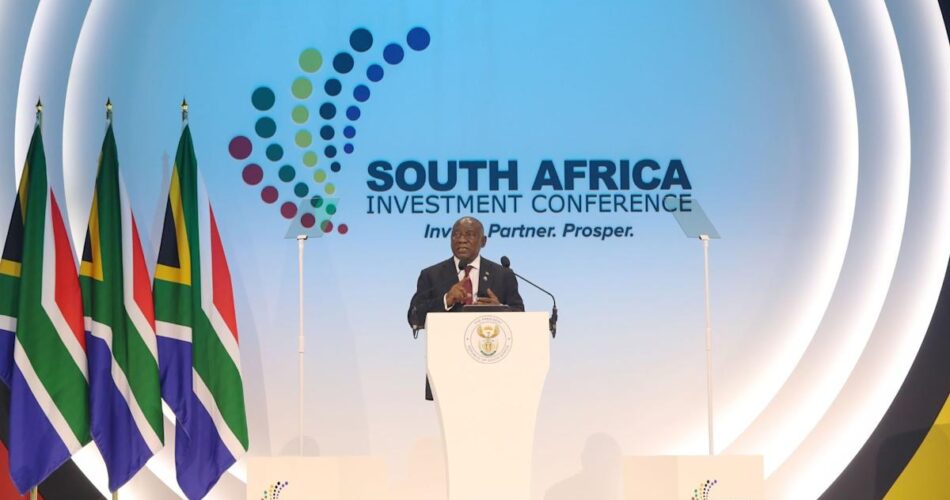 South Africa is pushing for $200 billion investment