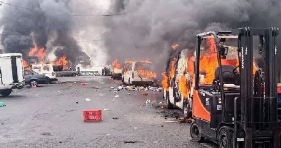 Violence broke out in South Africa over the coronation of the alleged Igbo king, tension increased