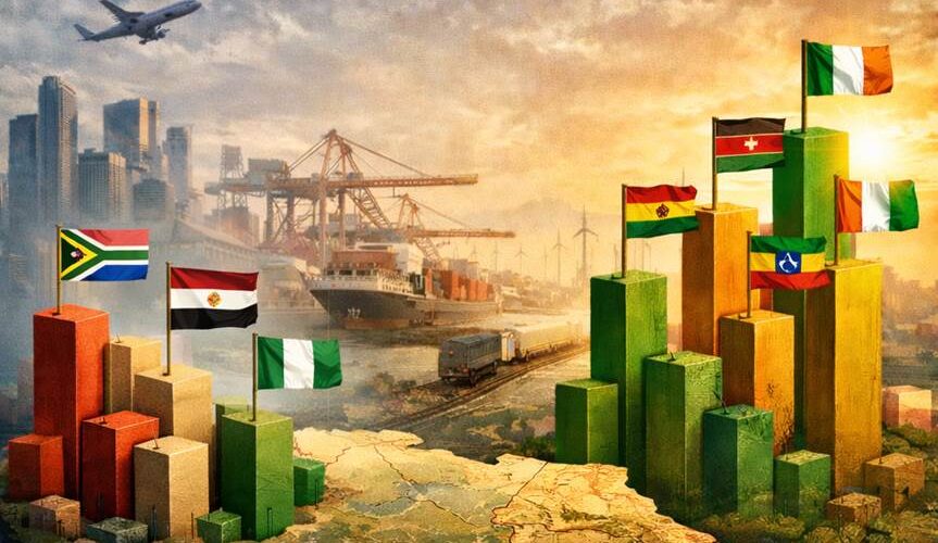 With the emergence of new economic powers, the grip of Africa's three major powers is becoming loose.