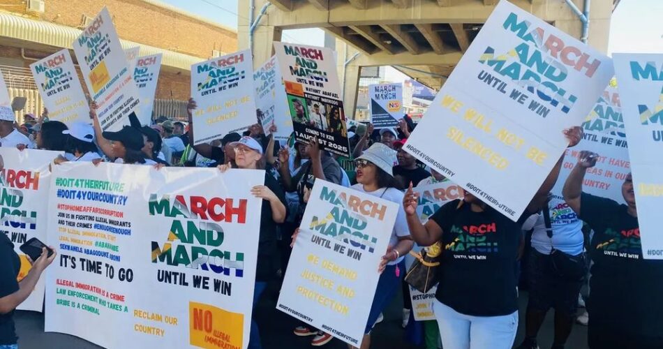 Anti-immigrant protests intensify in South Africa as police warn of decisive action