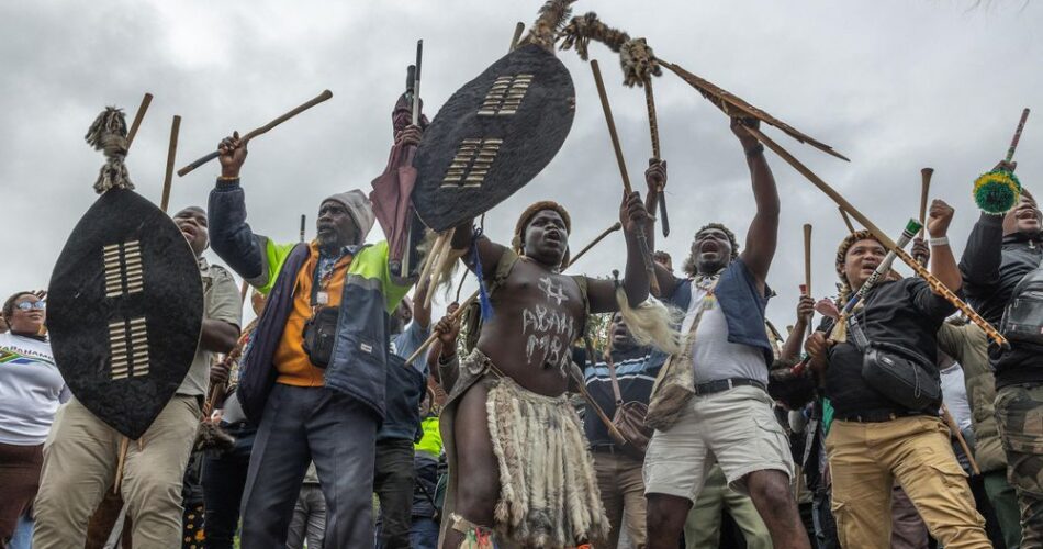 South Africa in danger as anti-immigrant protests grow and police warn of no mercy