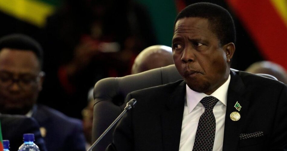 South African court settles dispute over body of former Zambian President Lungu