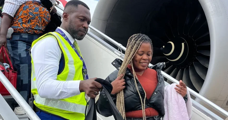 The first Ghanaians deported from South Africa due to immigration protests land in Accra