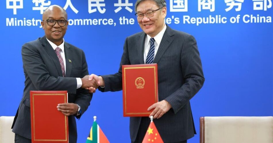 What does the Africa-China trade deal mean for South Africa?