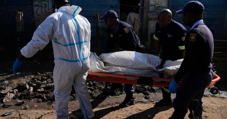 12 killed and 9 injured in mass shooting in Johannesburg suburb
