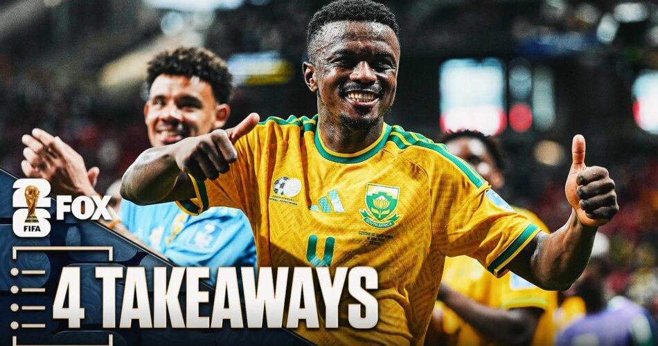 4 important points from the last minute draw of South Africa vs Czechia in the World Cup