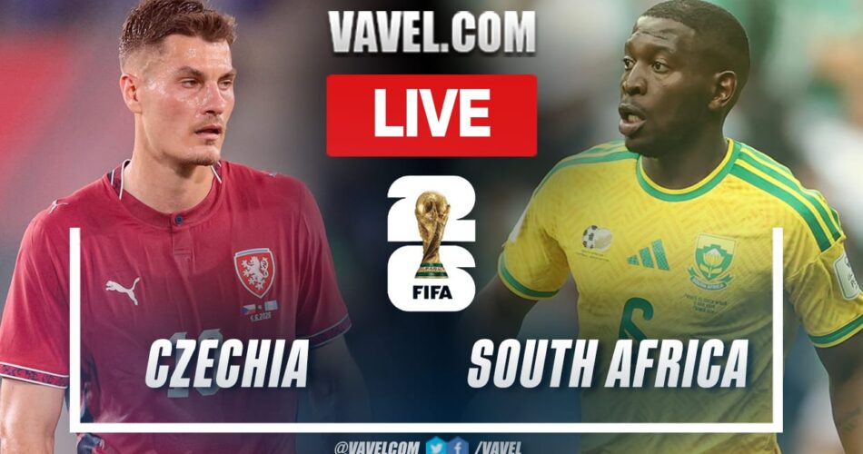 Czech Republic vs South Africa Live Score Updates in 2026 FIFA World Cup Match | 06/18/2026