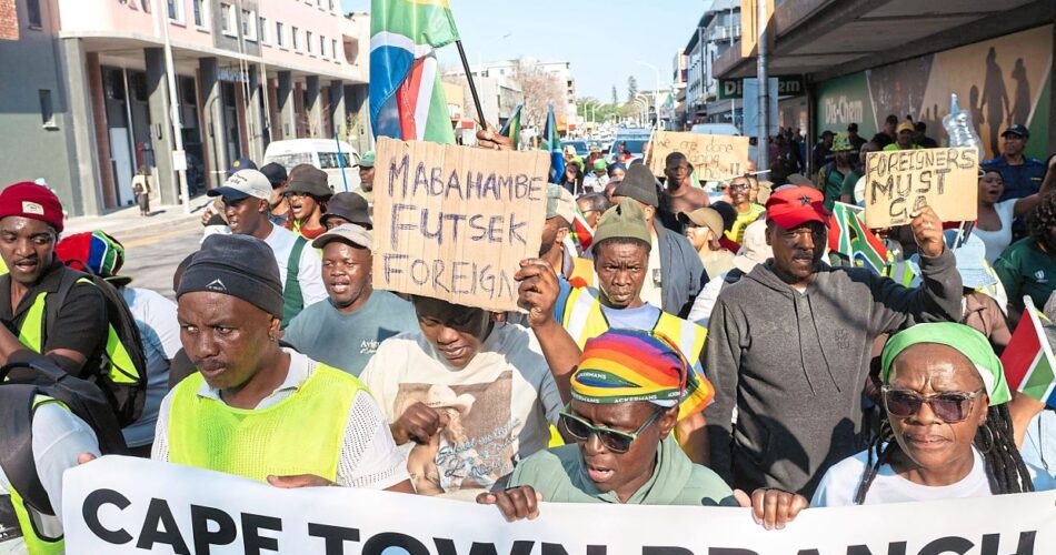 South Africa is struggling with migrant migration