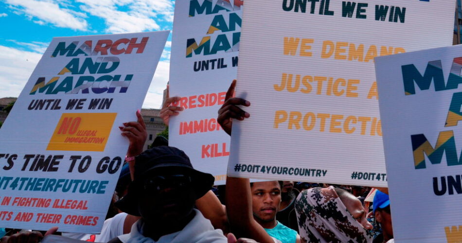 South Africa's president acknowledges tensions over undocumented migration