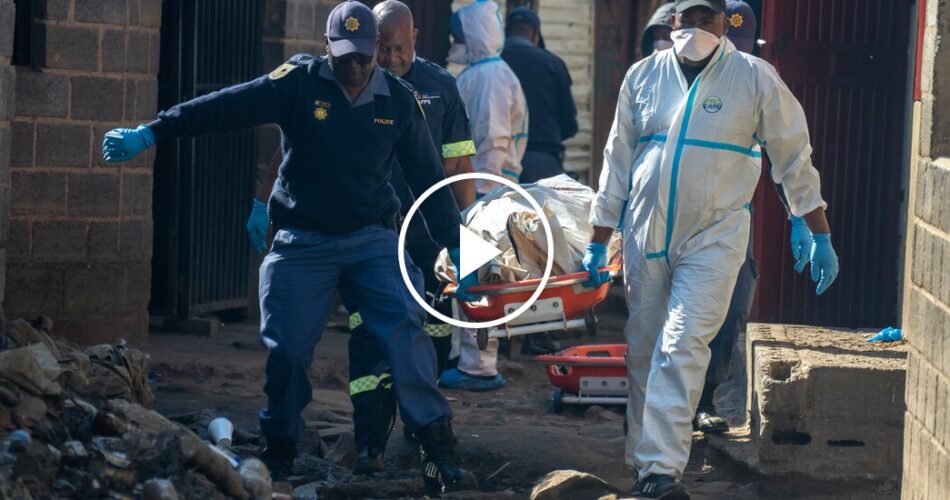 South African police say at least 12 killed in Johannesburg attack
