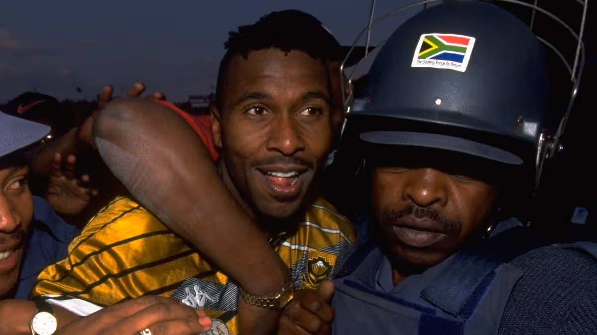 World Cup star shot before becoming South Africa hero and Premier League icon