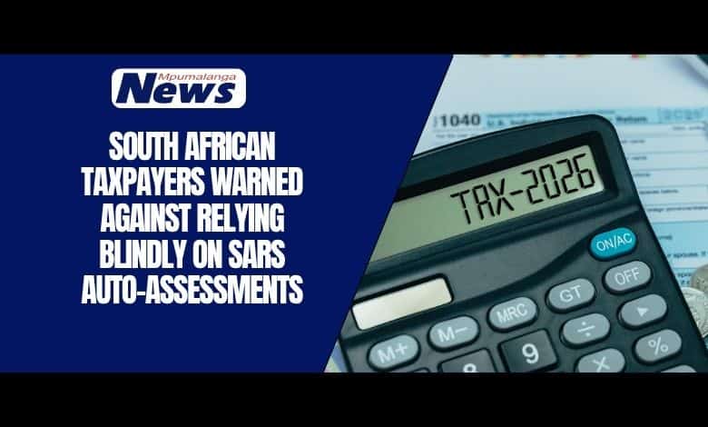 SAIPA warns South African taxpayers against blindly relying on SARS auto-assessment